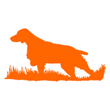 Brittany Bird Dog Silhouette, Upland Hunting Decal