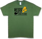 Maine "Ruff Country" State Ruffed Grouse Hunting, Short Sleeve T-shirt - Modern Wild