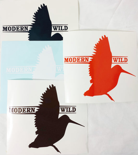 Modern Wild Logo Woodcock Hunting Decal - Modern Wild