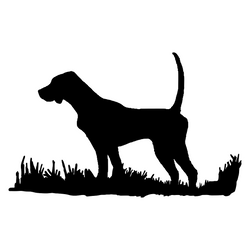 English Pointer Silhouette, Bird Dog Upland Hunting Decal