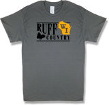 Wisconsin "Ruff Country" State Ruffed Grouse Hunting, Short Sleeve T-shirt - Modern Wild