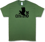 Missouri "Covey Country" State Quail Hunting Short Sleeve T-shirt