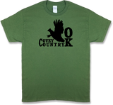 Oklahoma "Covey Country" State Quail Hunting Short Sleeve T-shirt