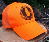 Modern Wild Woodcock Silhouette, Blaze Orange Trucker Cap