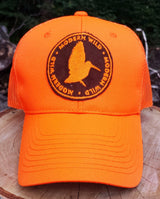 Modern Wild Woodcock Silhouette, Blaze Orange Trucker Cap
